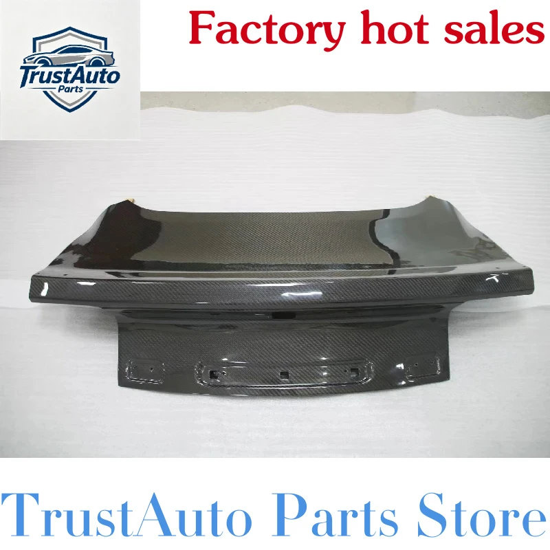 

Hot Selling TreasuresHigh Quality OEM Style Dry Carbon Fiber Trunk Lid Peect Fitment -