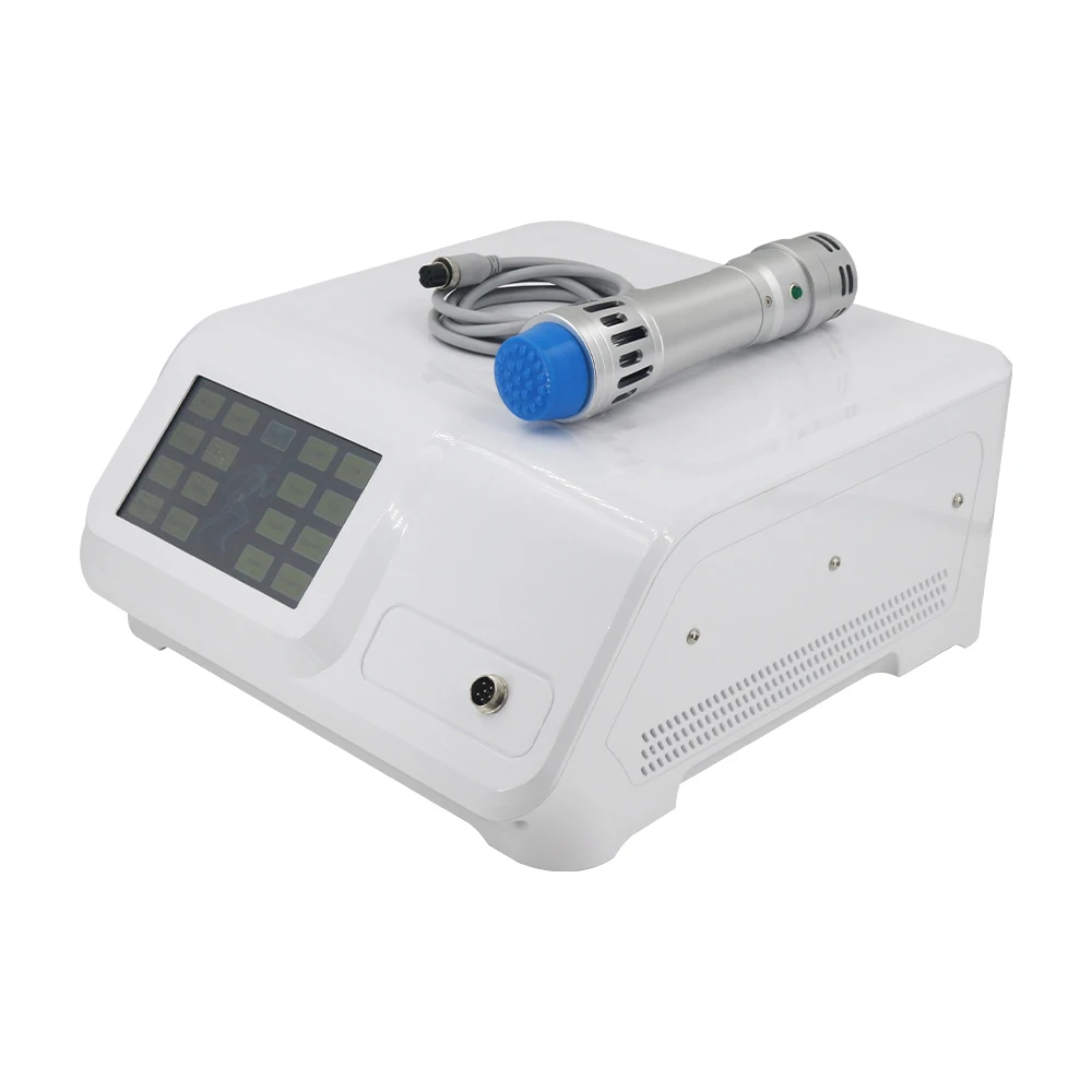 Professional Shockwave Therapy Machine Home Use Erectile Dysfunction Pain Relief Body Massage 300MJ Shock Wave 7 Heads