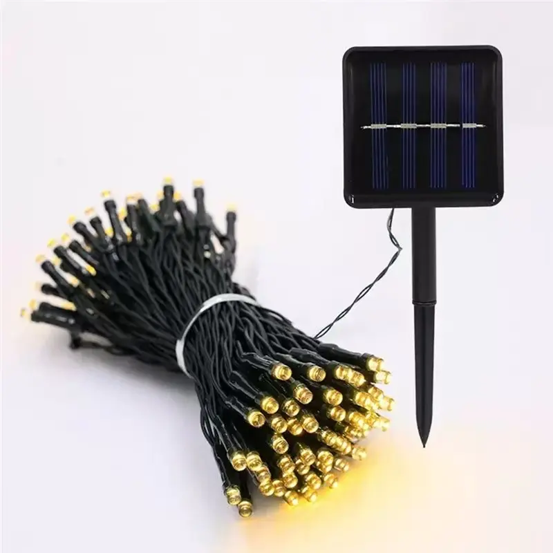 A69eoutdoor LED Solar String Lights Warm White