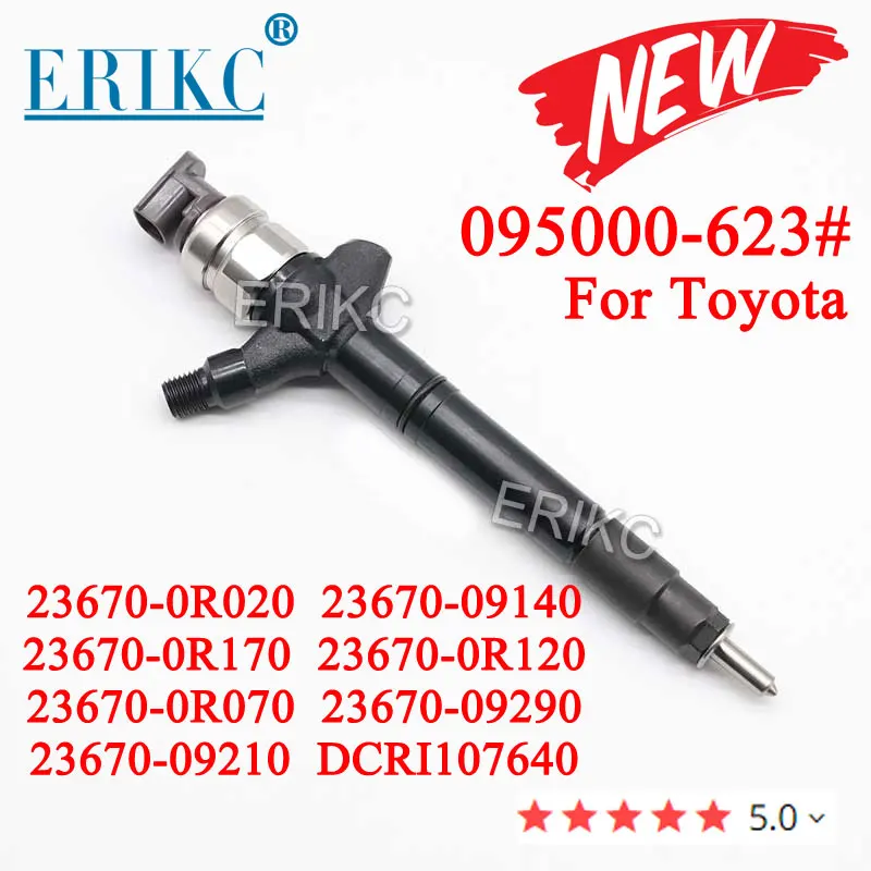 23670-0R020 23670-09140 23670-0R170 23670-0R120 23670-0R070 23670-09290 Common Rail Injector 095000-6230 095000-6231 for Toyota