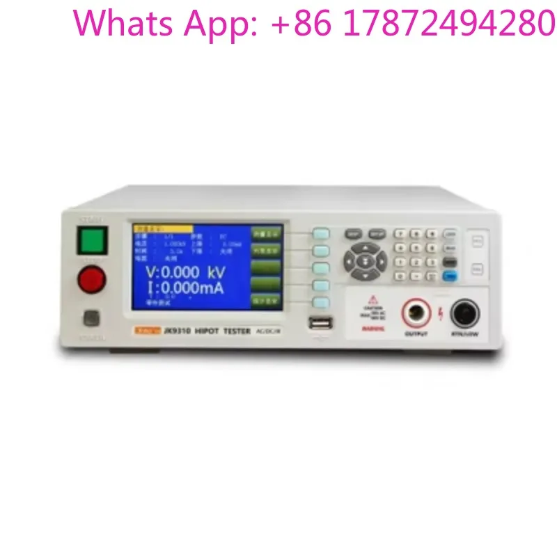 High Precision JK9310 AC DC Infrared Withstand Voltage Insulation Tester