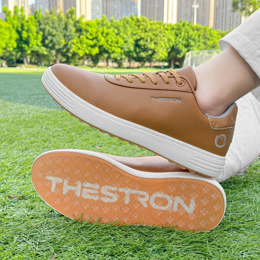 New  Men's Professional Golf Shoes Non-Slip Big Size 39-48 Comfortable Spikeless Golf Sport Sneakers Men