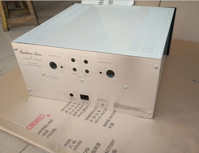 FM الصوتية إعادة محفورة FM711 جميع هيكل مكبر للصوت الألومنيوم لتقوم بها بنفسك الجمعية قذيفة مضخم الصوت الشاسيه