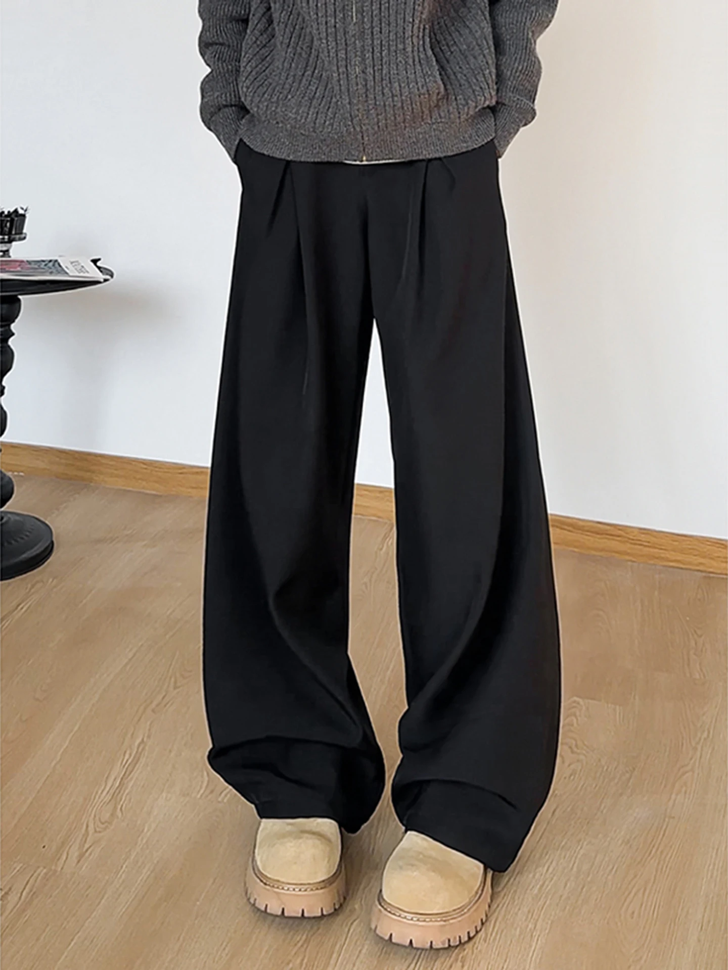 

Мужские повседневные брюки Bla American Sle, свободные, прямого кроя, из полиэфирного волокна, теплые, для осени...