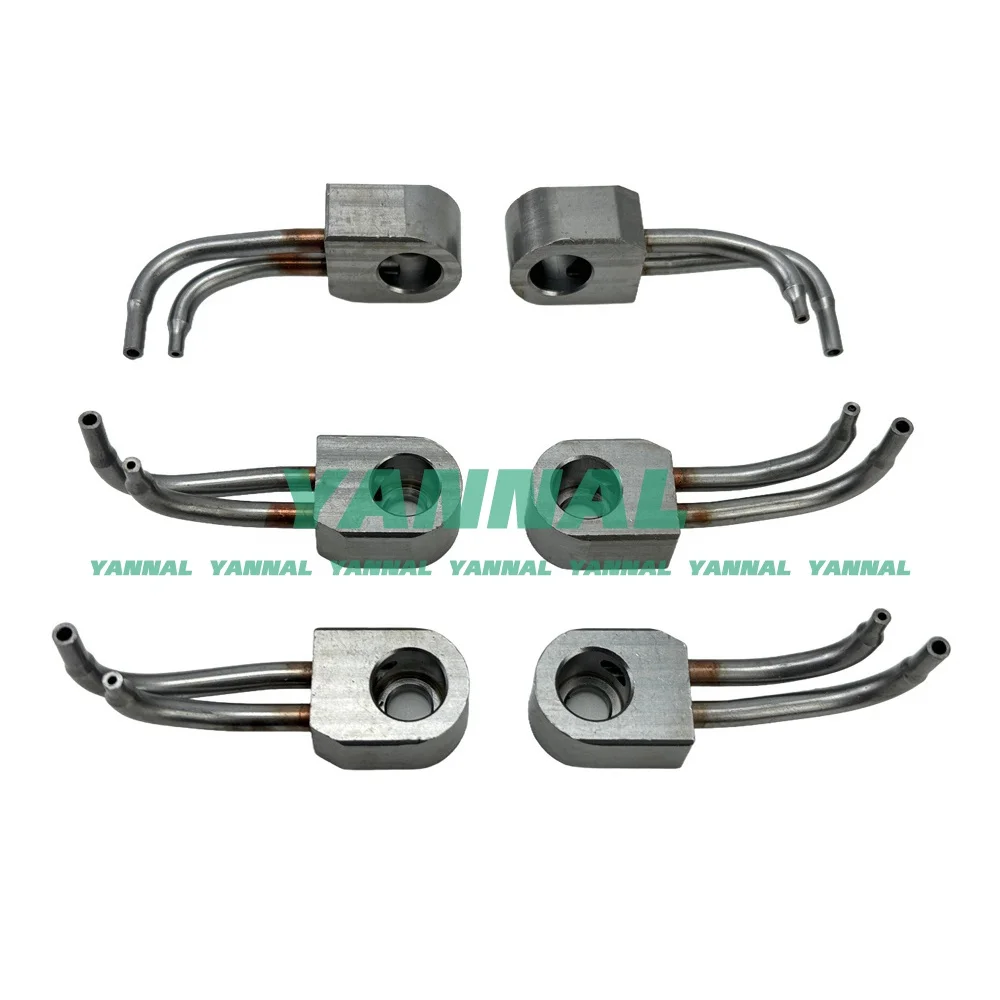 

6 PCS C11 Oil Cooling Nozzle 2266478 2767222 For Caterpillar Excavator Parts