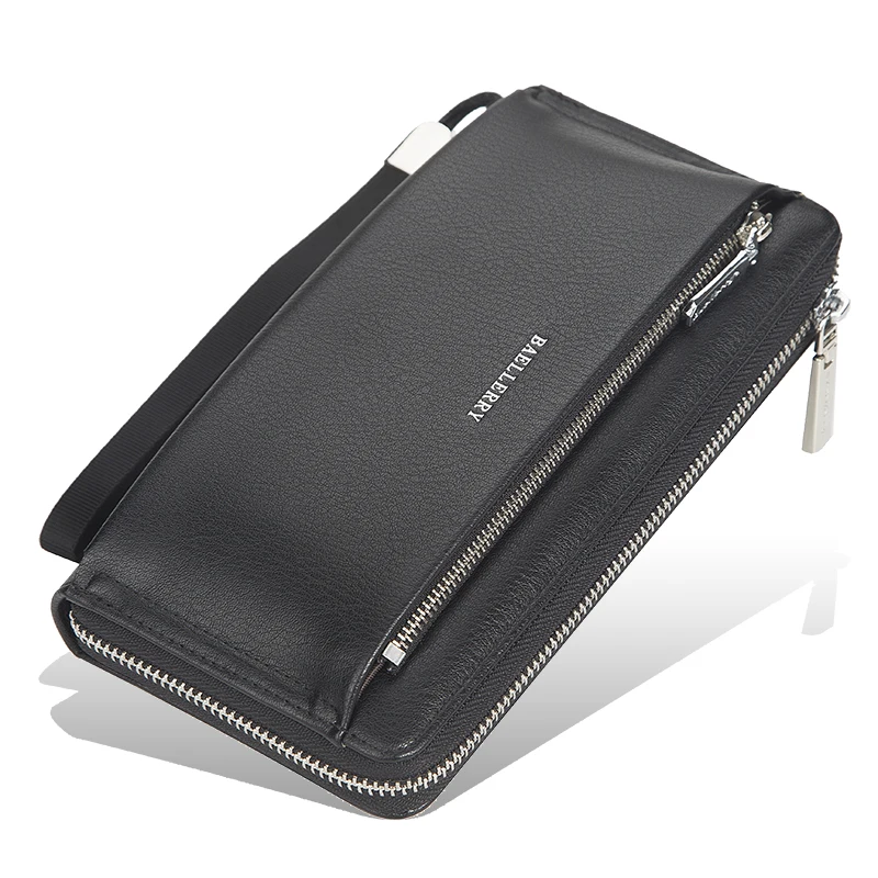 Baellerry Neue Herren-Geldbörse, tragbare Handgelenktasche, große Aufbewahrungstasche, das perfekte Geschenk für Geschäftsleute. – Detail 7