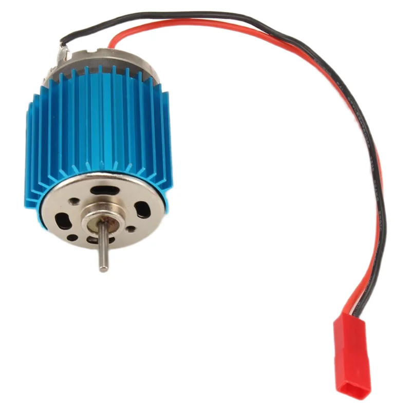 ABAC-универсальный матовый радиоуправляемый двигатель 380 с разъемом JST и встроенным радиатором для модели радиоуправляемого автомобиля Traxxas 7075 Titan