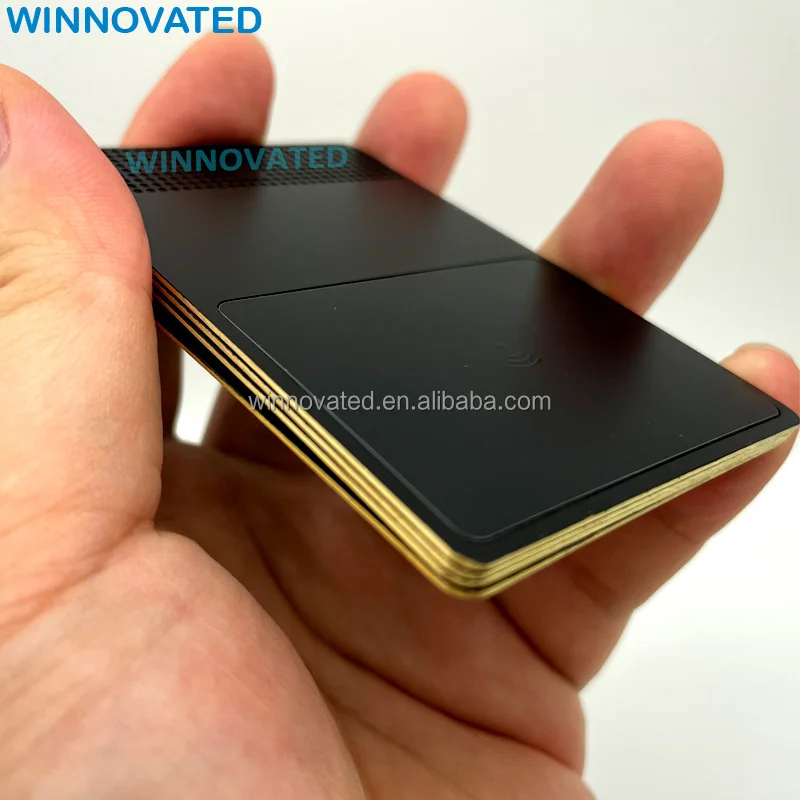 Customized product Custom Membership Digital Tap Blank Business Metal Card NFC - Image 4