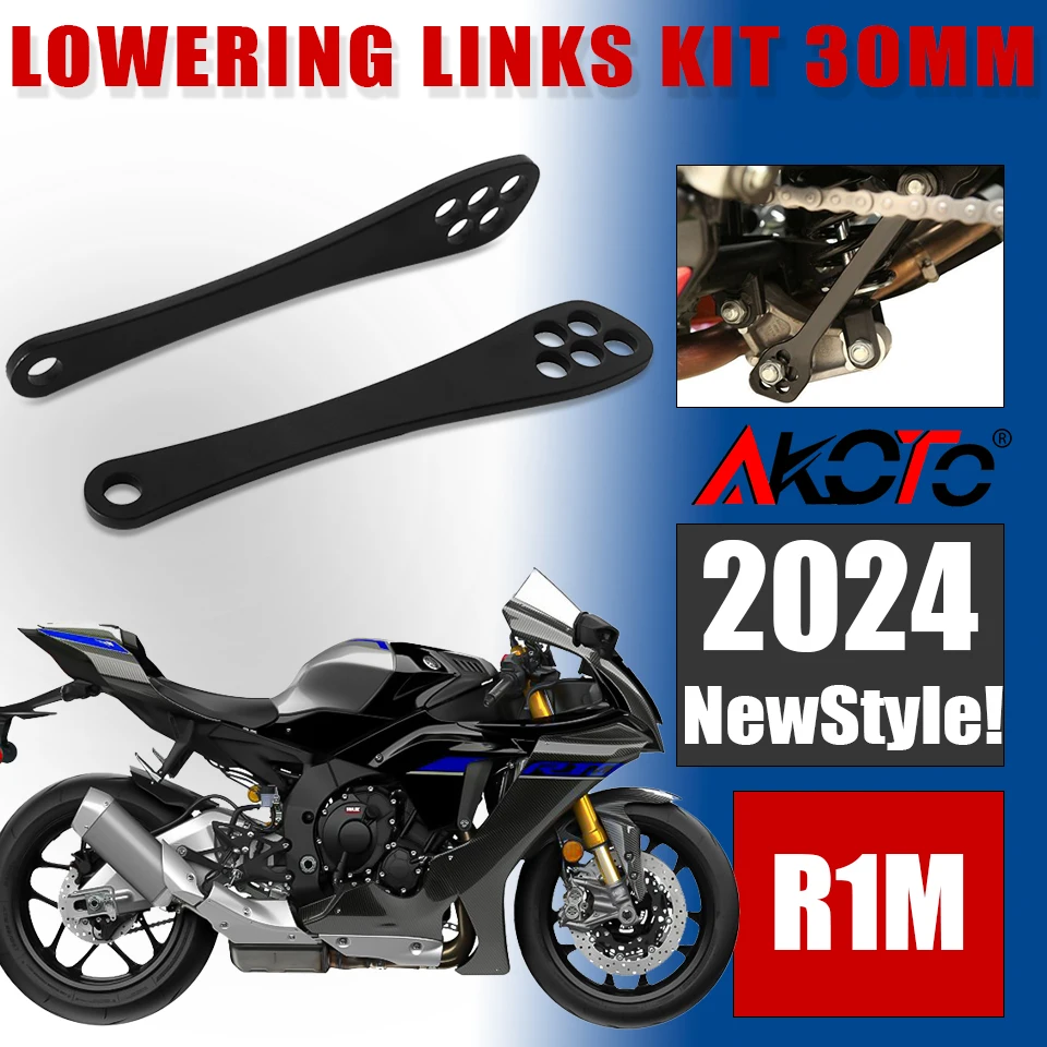 

Motorcycle Rear Suspension Cushion Drop Connecting Lowering Link Kit For YAMAHA MT10 FZ10 YZF R1/S/M R1M R1S YZFR1M YZFR1 MT-10