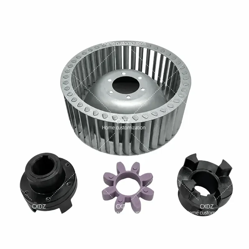 Vacuum Pump Cooling Fan Impeller Blade Air Pump Coupling Buffer Pad Accessories