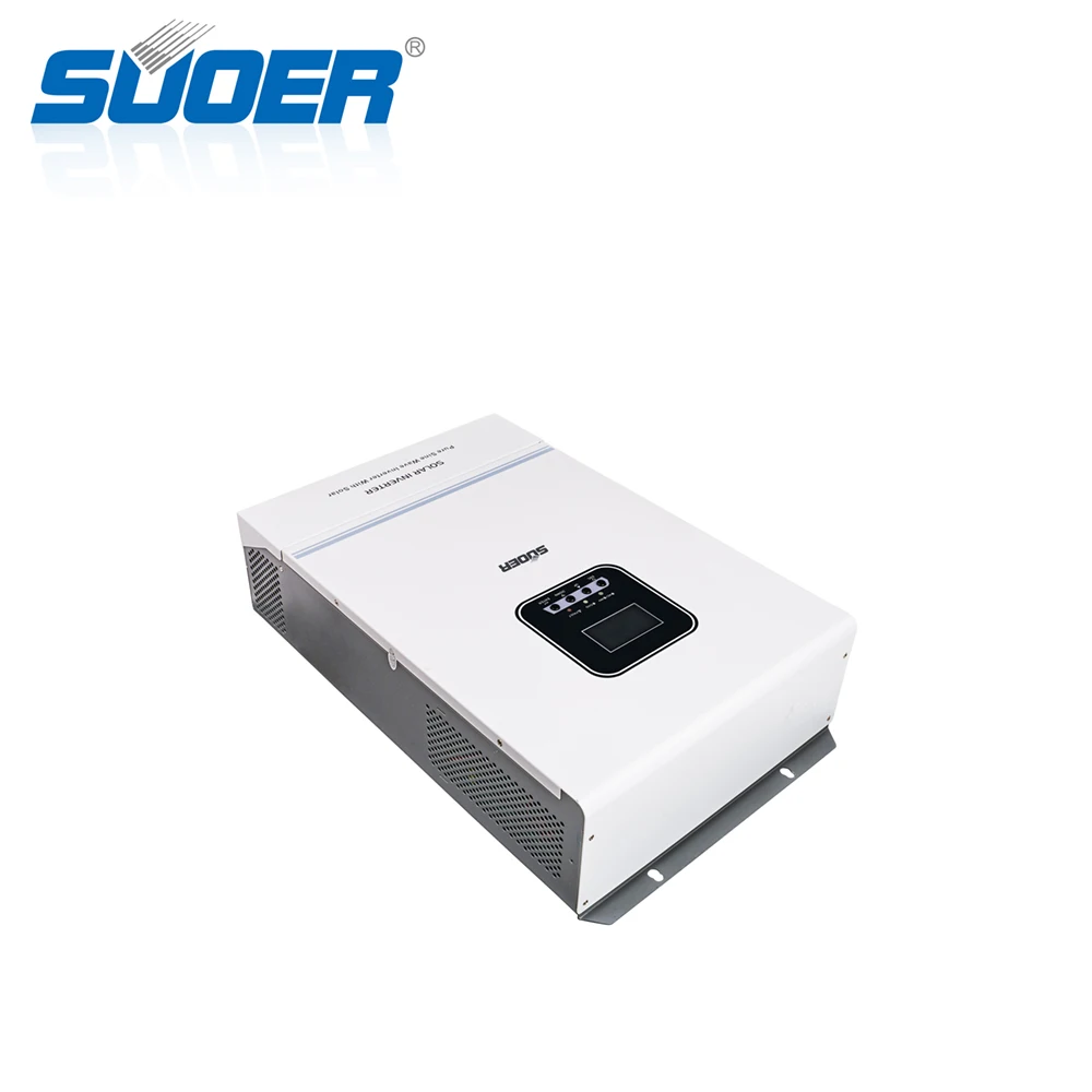 48VDC Off-Grid Solar Inverter Charr 6.2KW Frequency Hybrid Inverter MPPT Controller Sine Wave Output 60HZ Frequency Stock