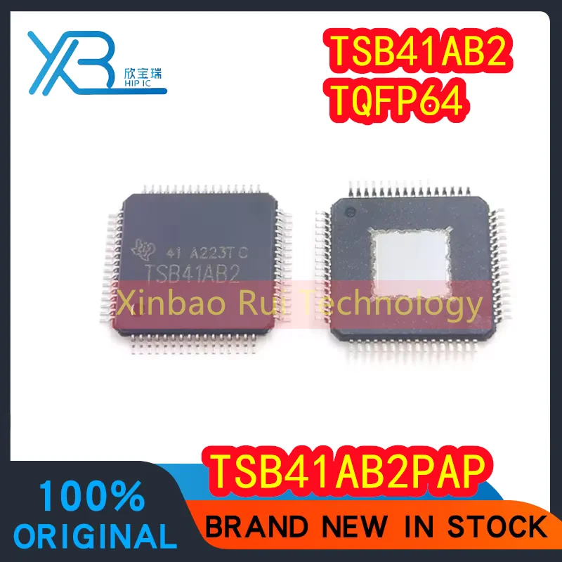 

(1/5pieces) TSB41AB2PAPR TSB41AB2PAP TSB41AB2 TQFP64 interface driver chip IC 100% original brand new electronics