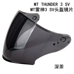 Motorcycle Helmet Visor for MT THUNDER 3 SV AVENUE SV JET-XPERT Original Shield External Lens Accessories Cascos Para Moto