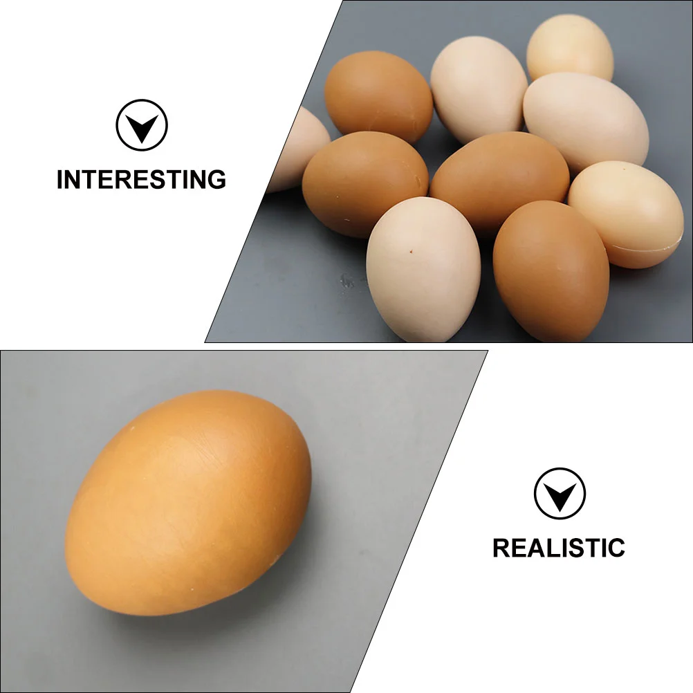 2 قطعة البيض التقليد الاطفال الكتابة على الجدران وهمية الدجاج البلاستيكية الحرفية ديكور حفلة الطفل الحسنات عيد الفصح نموذج فارغ صور الدعائم
