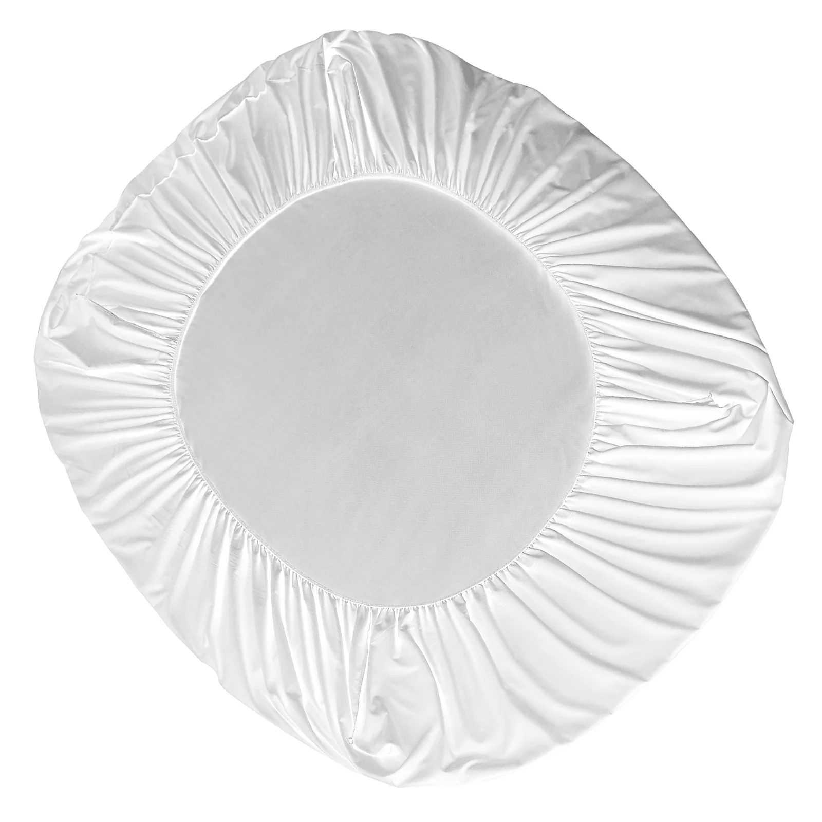 

Pure Cotton Fitted Sheet Twin Bed Breathable Elastic Mattress Cover For Hotel Home Soft Bed Linen Protective