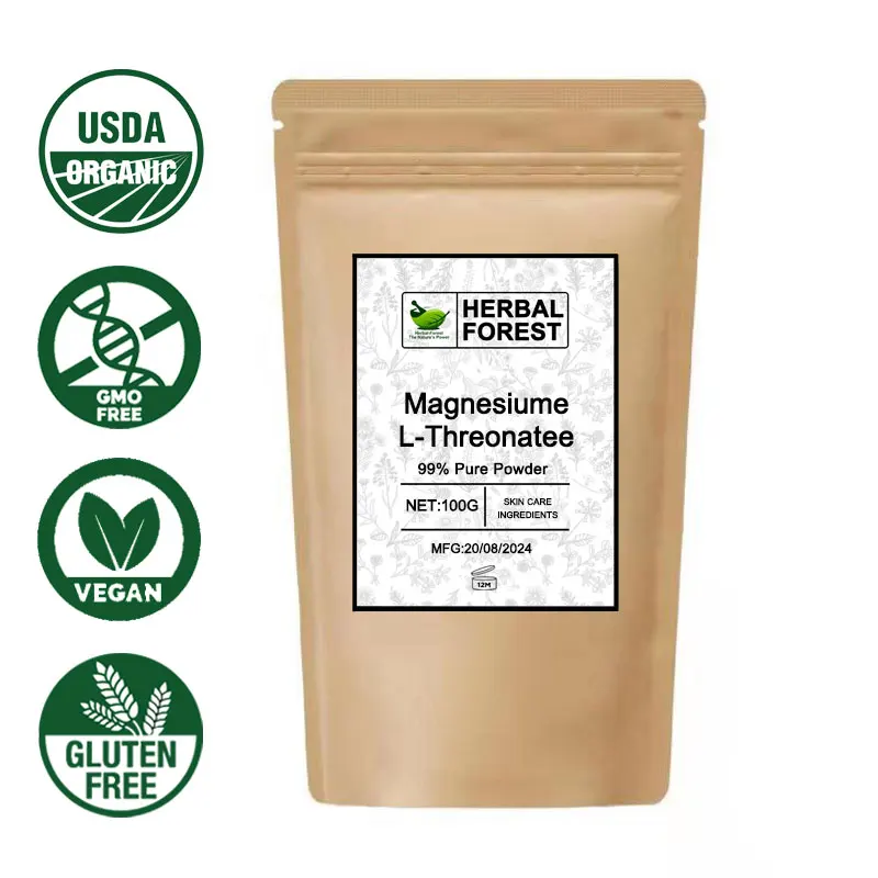 L-Threonatee, 50g-1000g, precio al por mayor, 99% Magnesiume