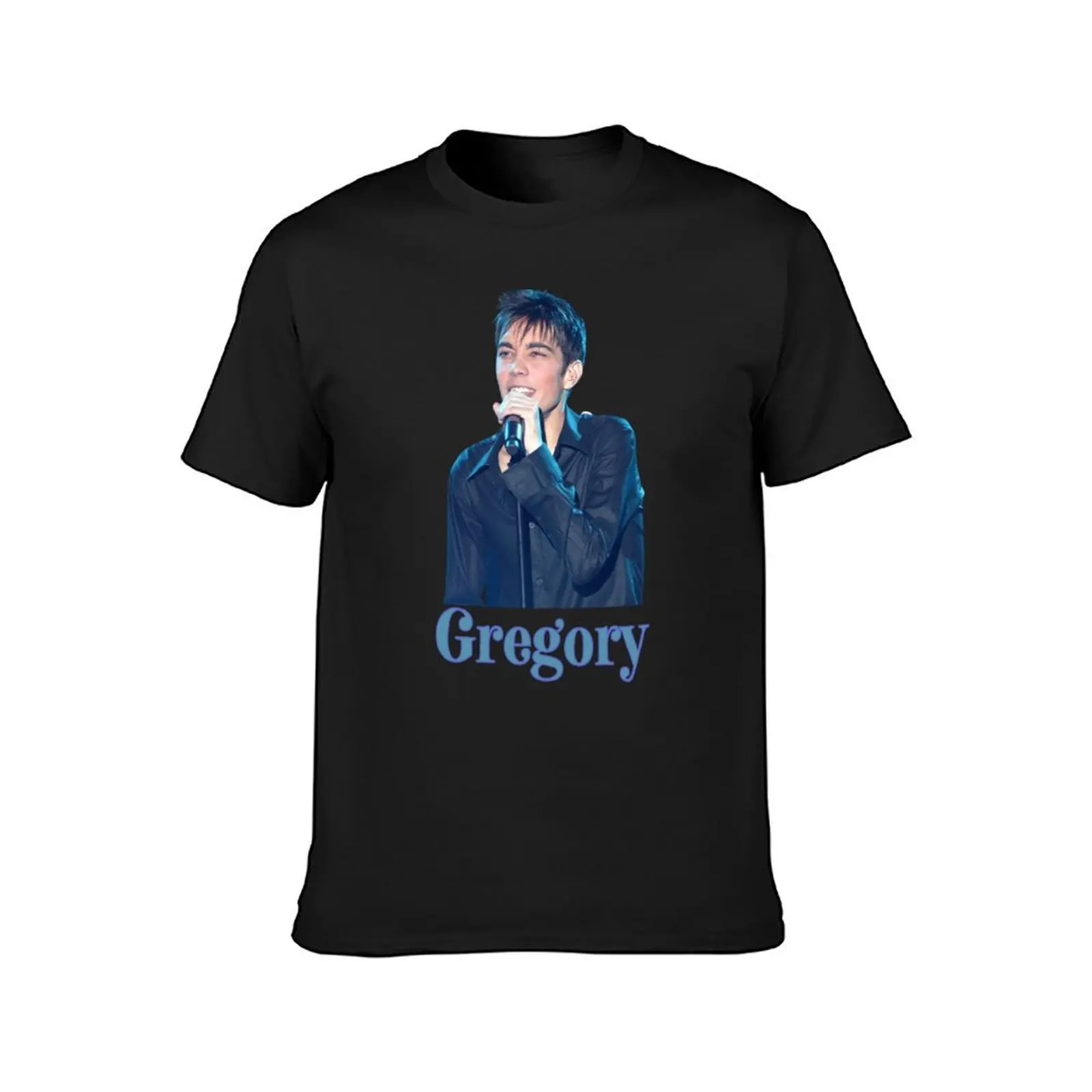 Gregory lemarchal - Rip gregory lemarchal singer T-Shirt tops new edition mens graphic t-shirts hip hop