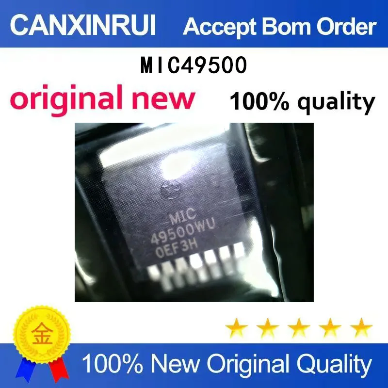 

(5-100 Pieces) MIC49500 MIC49500WUTO-263 SMT Linear Regulator IC