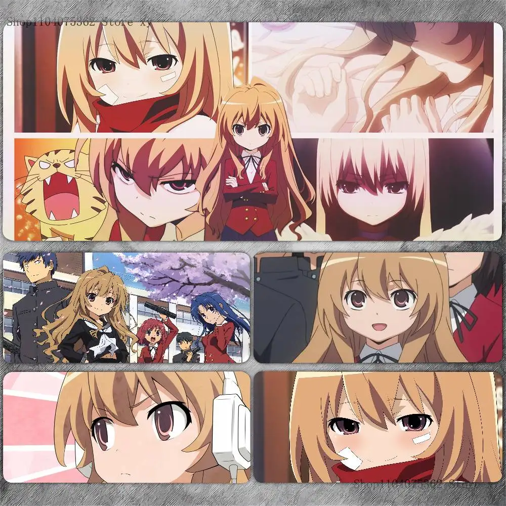 

1pc Anime T-Toradora Mousepad Non-slip Suitable For Office Computers Laptops E-sports Game Desk Mats XXL Keyboard