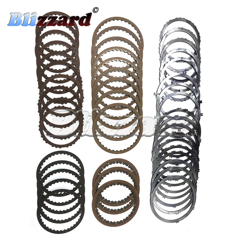 New A6LF1 A6LF2 A6LF3 6AT Gearbox Transmission Clutch Friction Pad Steel Plate Rebuild Kit For Hyundai Kia Naza A6MF1 A6MF2