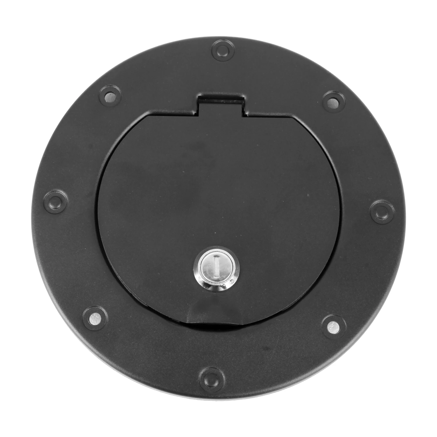 Locking Fuel Door Cover Car Exterior Fuel Filler Door Gas Tank Gas Cap for Jeep Wrangler TJ 1997-2006