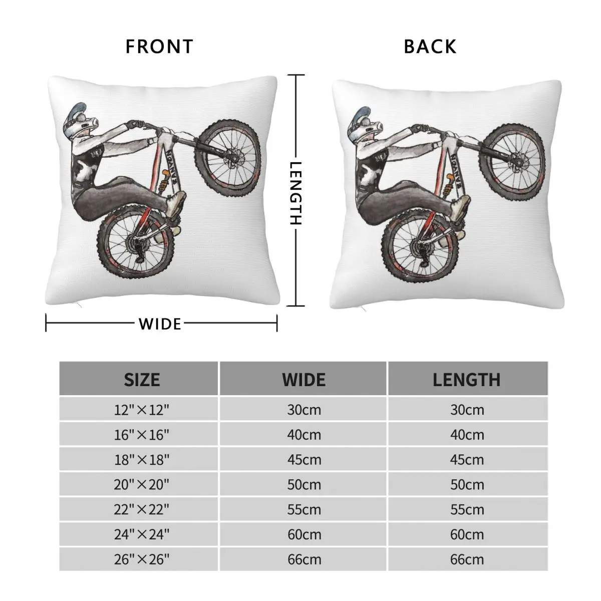 Fabio Wibmer Backflip Pillowcase Polyester Linen Velvet Pattern Zip Decor Pillow Case Home Cushion Cover