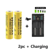 New original 3.7 V 9900 MAH 18650 battery for us18650 Sony VTC6 30A toys tools flashlight battery+USB Charger