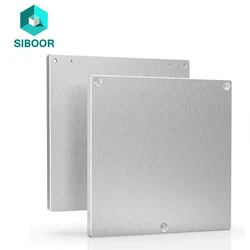 Plaque de construction en alliage d'aluminium, plaque de 6061x120x6mm Hotbed Voron 120. 1 pour imprimante 3D, accessoires de plateforme d'impression