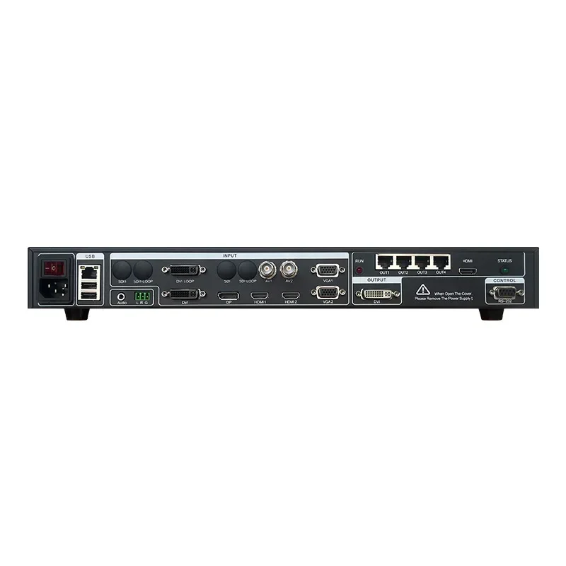 PIP POP Function Amoonsky Led Video Processor AX900 With Novstar MSD 600 Sending Card For Led Display Screen