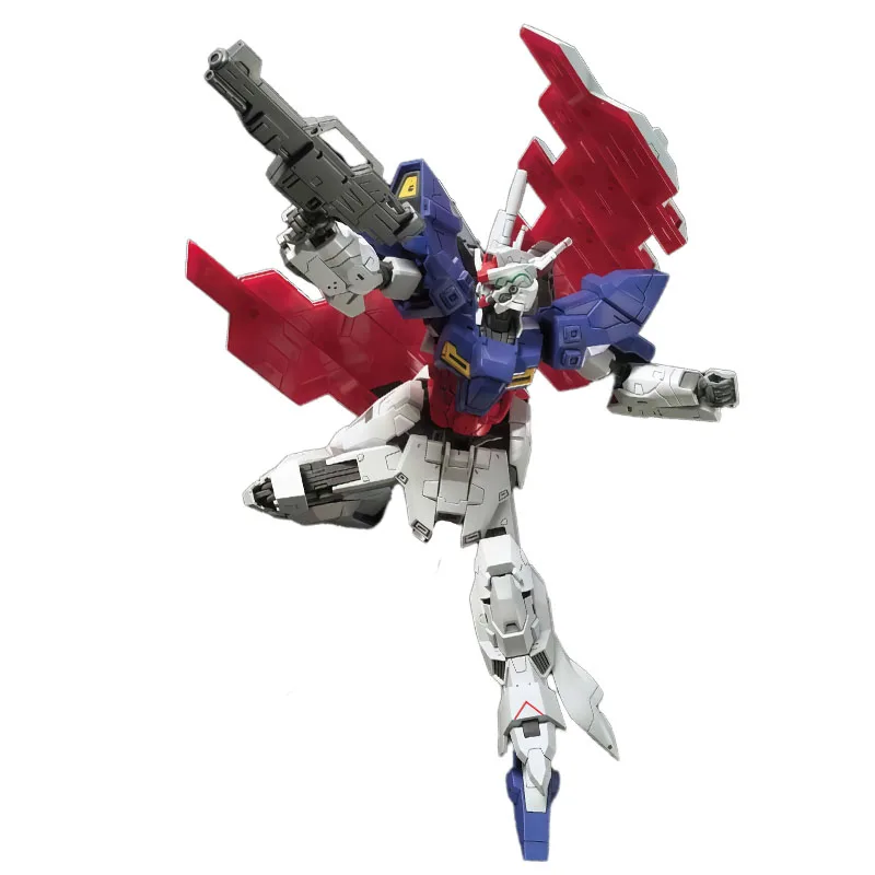 Bandai – KIT de modèles originaux GUNDAM HG AMS-123X - X Moon Gundam 1/144, figurine d'action Anime, modèle à assembler, jouets, modèles cadeaux pour garçons