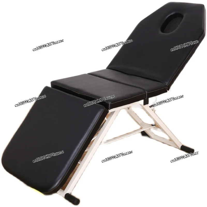 Foldable Portable Massage Table Lightweight Beauty Physiotherapy Bed Household Treatment Platform for Acupuncture Moxibustion