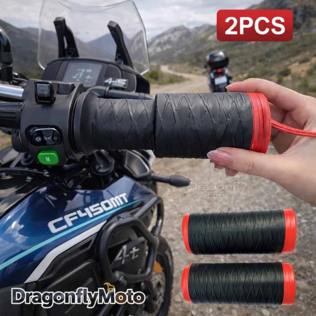 

Силиконовые накладки на руль для мотоциклов CFMOTO CF MOTO CF450MT 450MT 450 MT MT450 2024 2025, самореформирующиеся, нескользящие