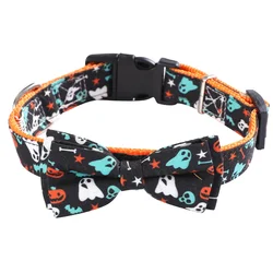 1pc Halloween Cat Dog Collar Pet Costumes Necklace Pet Supplies for Halloween