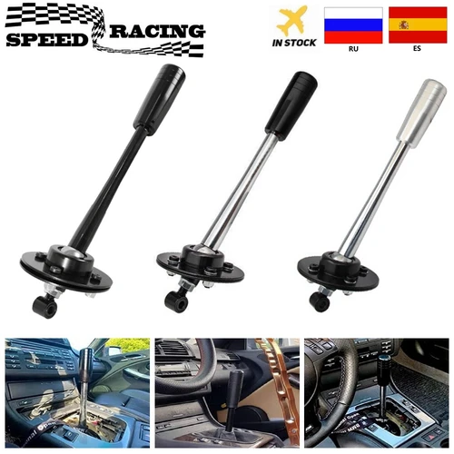 Perilla de palanca de cambios corta ajustable de 265mm para BMW 85-10 E30 E36 E46 E34 E39 Z3 SK-1001
