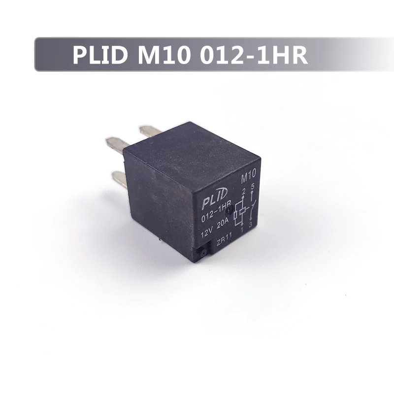 

Free shipping 10PCS PLID 012-1HR 4PIN 20A 12VDC M10 Automotive Relay