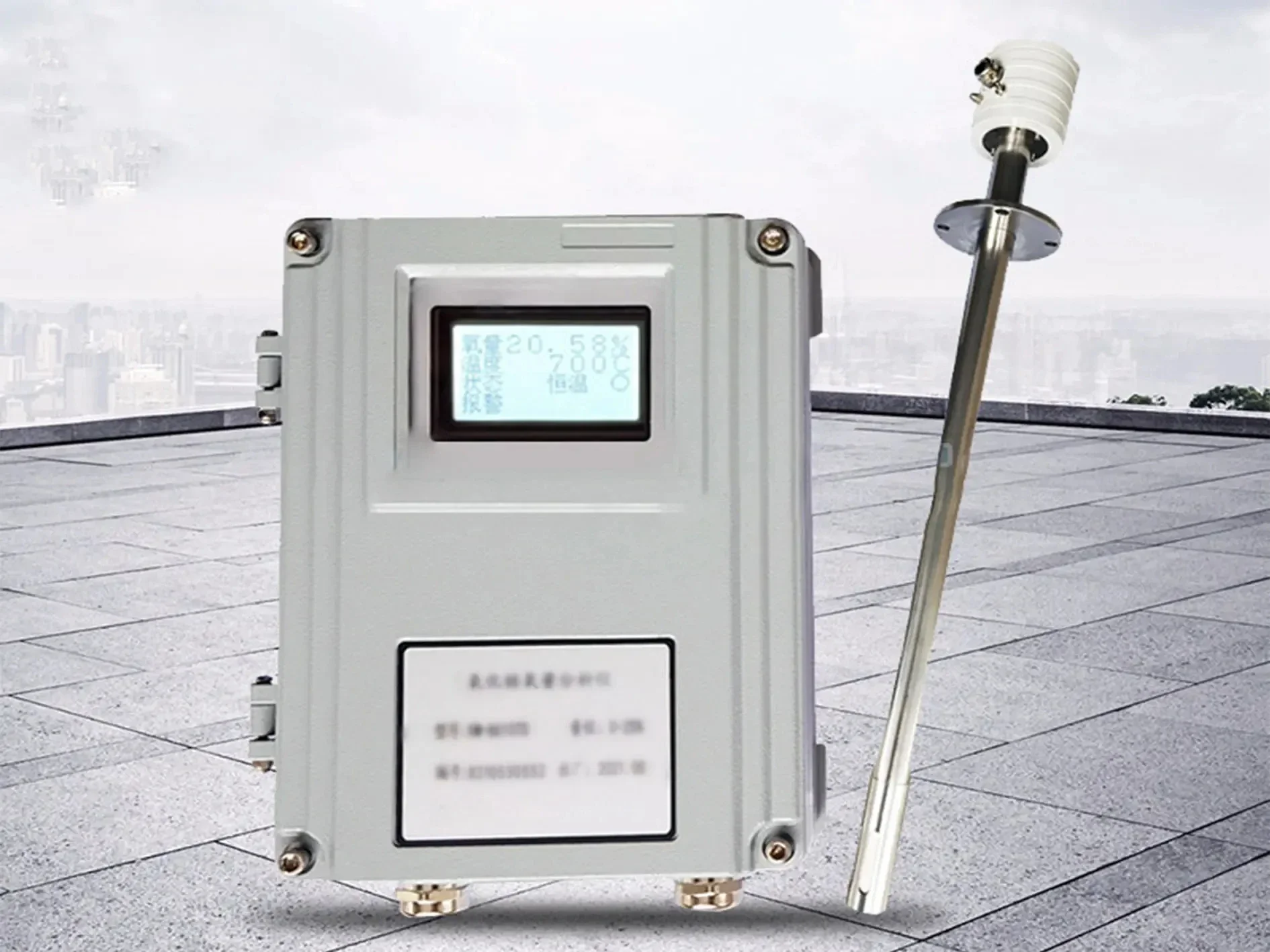 Digital Handheld Solid Mass Ultrasonic Flowmeter