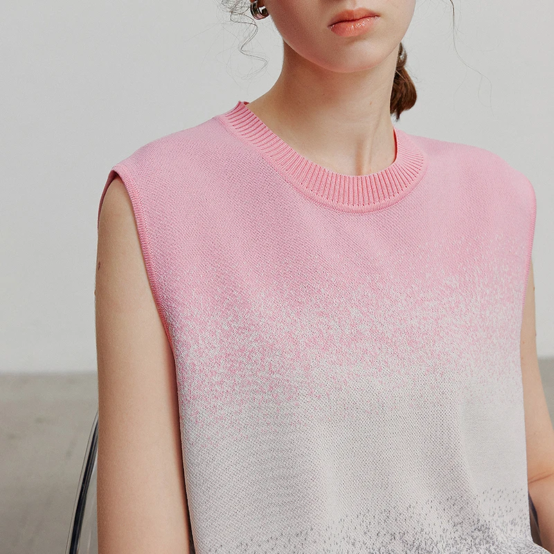 TOYOUTH  Women Knitwear 2025 Summer New Tops 8523052