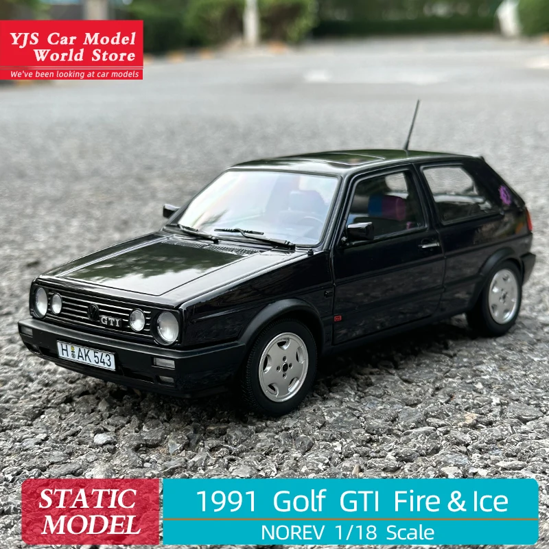 NOREV 1:18 1991 Golf GTI Fire & Ice modello di auto in metallo invia a un amico regalo di festa regalo di compleanno