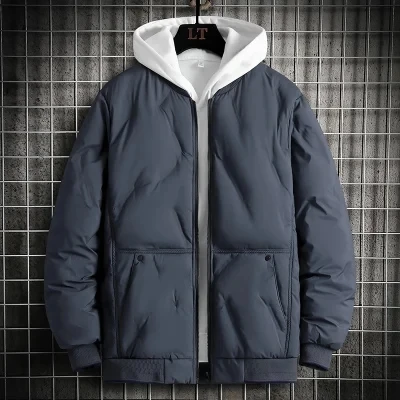 Winter Jacket Men Outdoor Hooded Thicken Men Winter Male Jacket Windbreaker Coat Oversized 8XL Warm Men Down Jackets Coats