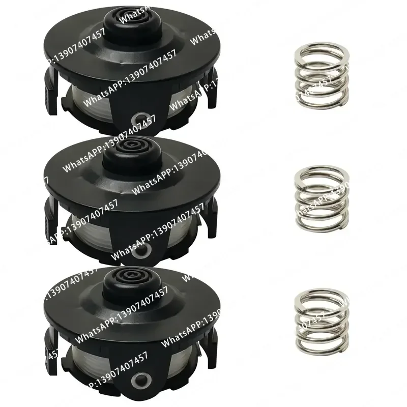 Trimmer Head With Spring For Tap&Go 195858-1 196146-9 DUR181Z DUR141 String Trimmer Parts Garden Trimmer Head With Spring