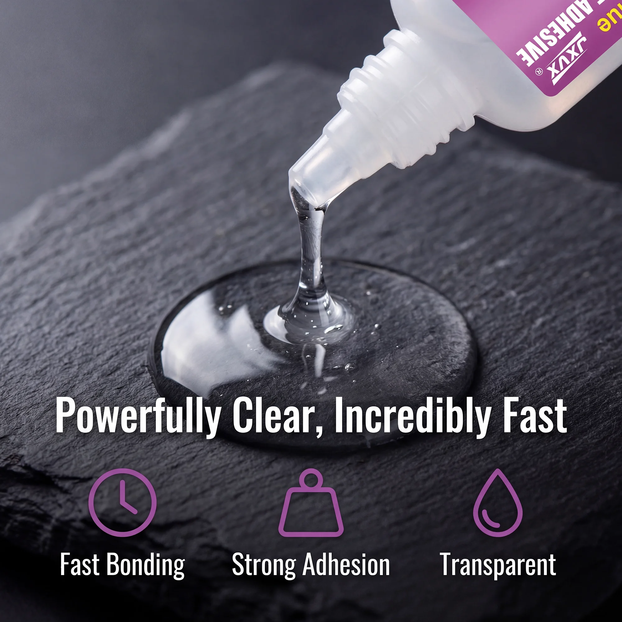 Jxvx Cold Welding Adhesive 50 Grams - Strong Glue for Metal Aluminum Copper Iron Repairs - Water and Heat Resistant
