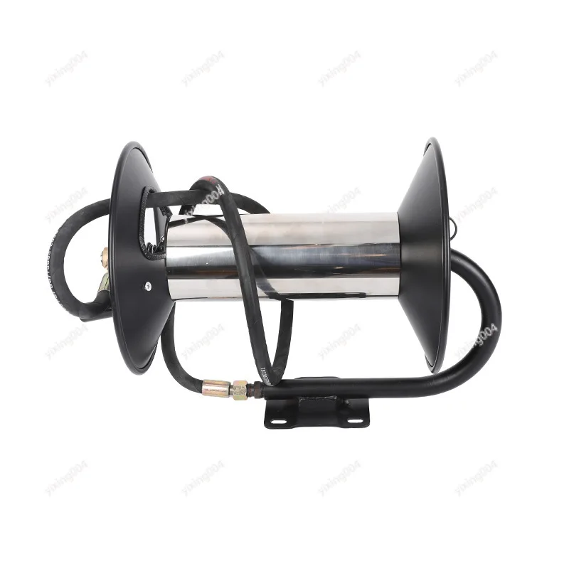 Manual Hose Reel Portable Retractable Pipe Winder for Drainage Cleaning and Storage