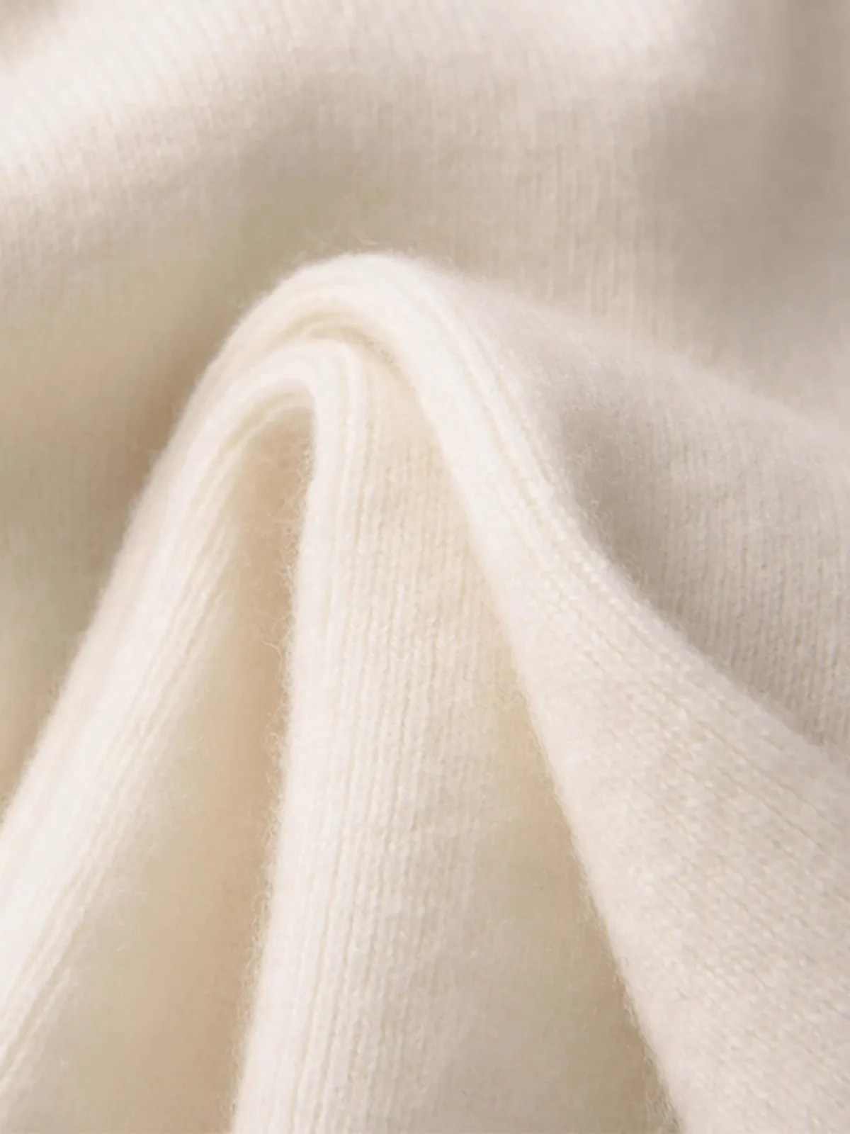 Wijde pijpenbroek van Australische zuivere wol Dames herfst-winter bovenkleding Verlengde rechte gebreide Camere-broek tot op de grond