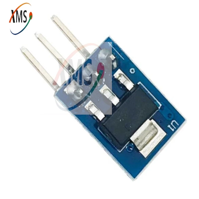 1-10PCS 5V To 3.3V DC-DC Step Down Power Supply Buck Module AMS1117 800MA Automatic Adjustable Boost Board Start Limit Voltage