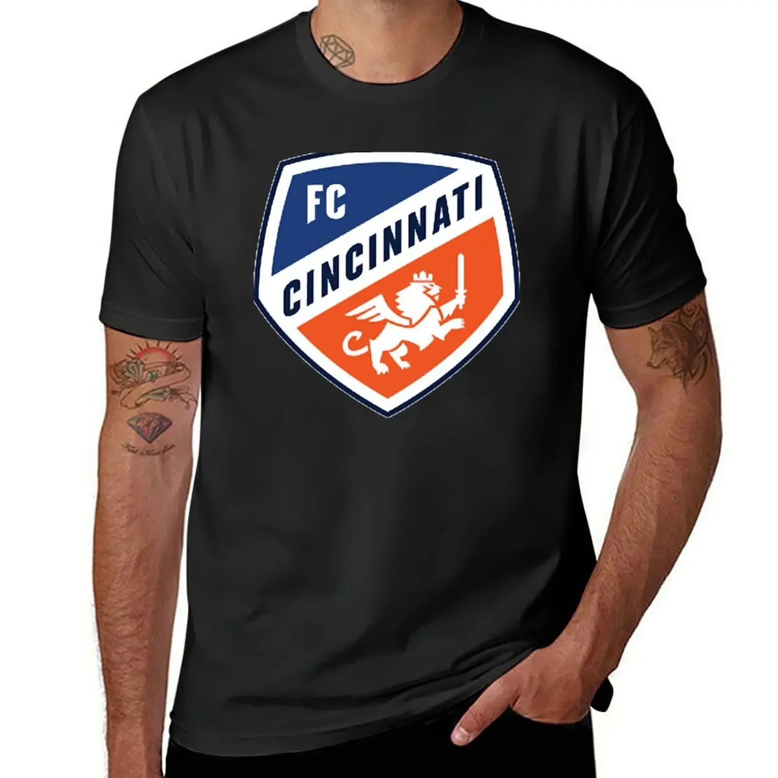 

FC Cincinnati T-Shirt oversizeds plus size tops vintage boys animal print T-shirt men