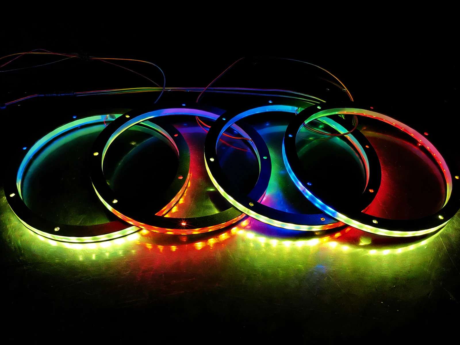4PCS Car Customs Audio Lightin - đánh giá và giá Audio Music Hub