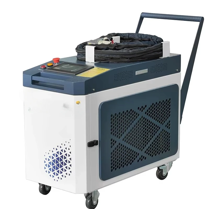 

Multifunctional metal rust remover handheld fiber optic cleaning, welding and cutting machine