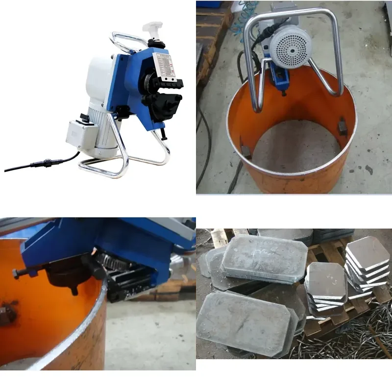 Portable Manual Deburring and Chamfering Machine for Metal Plate Beveling Tool