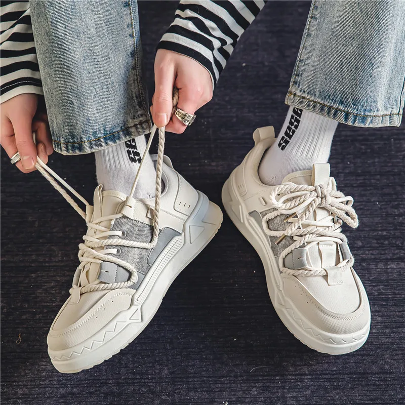 

Простые, универсальные, удобные и повседневные, новые популярные, с цветными блоками, износостойкие, дышащие, спортивные туфли на толстой подошве