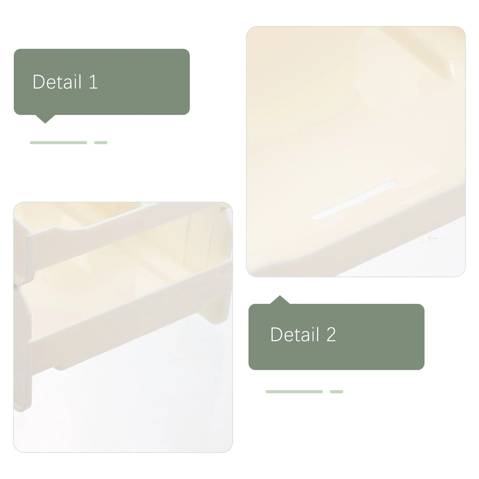 

Pet Material Beer Can ganizer Fridge Storage Box Double Layer Soda Holder Containers Refrigerator Pantry Neatly ganized Non